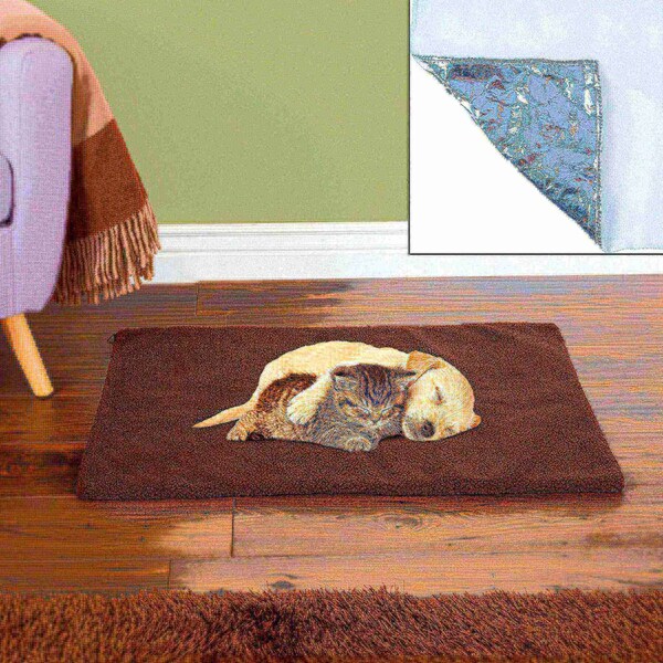 Pet Adobe Pet Adobe Small/Medium Self Warming Thermal Crate Pad-25x18-Chocolate 276849SZI - main